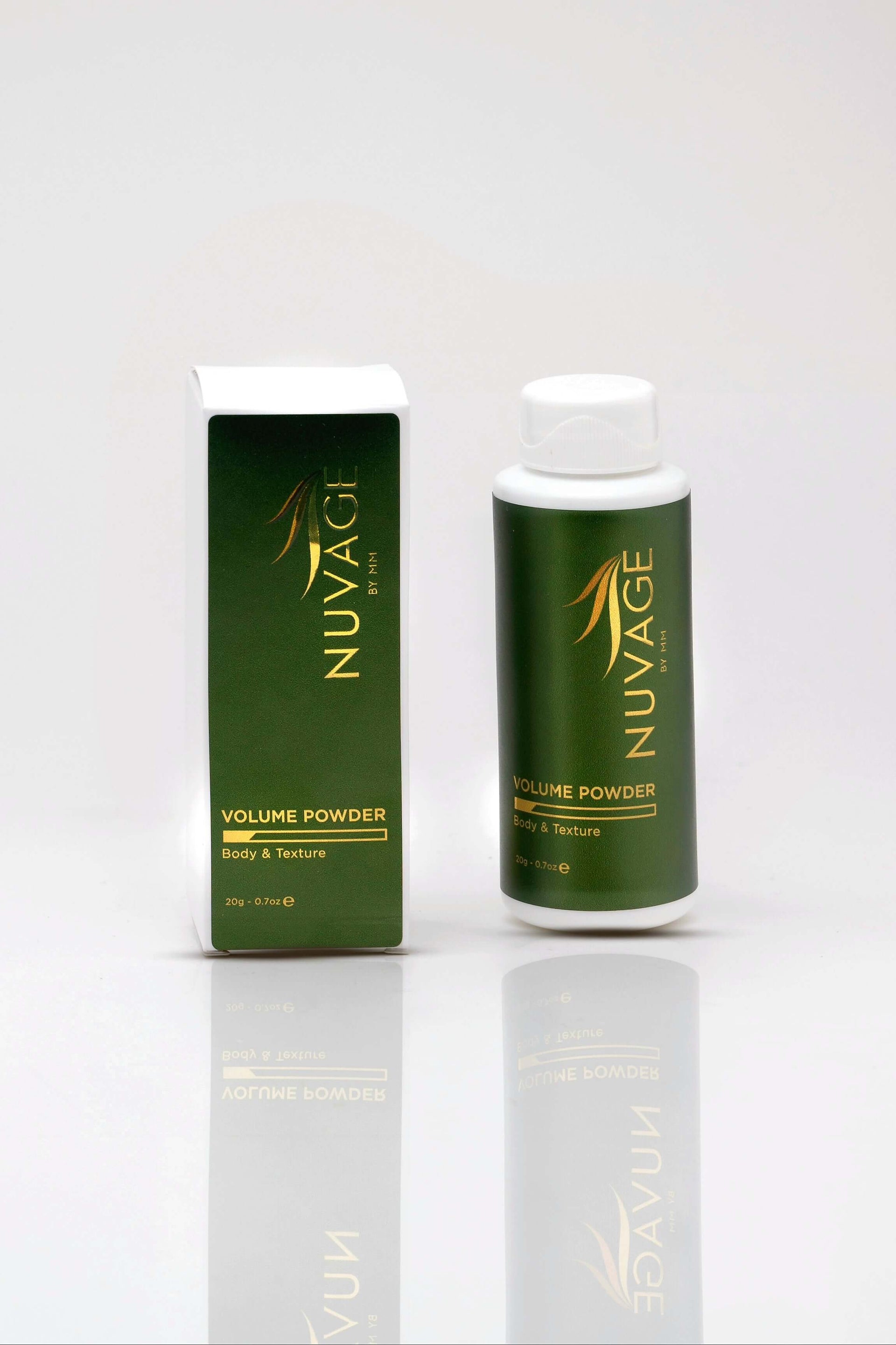 Volume Powder 20g Professional Hair Texture product packaging and bottle for weightless volume and texture.
